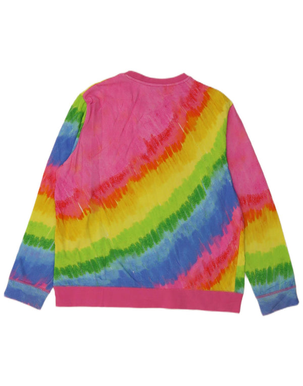 STELLA MCCARTNEY Girls Sweatshirt Jumper 14-15 Years Multicoloured Tie Dye