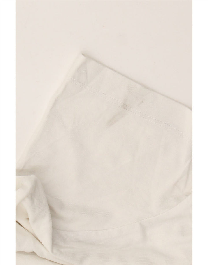 Damska koszulka graficzna Champion Top UK 12 Medium White