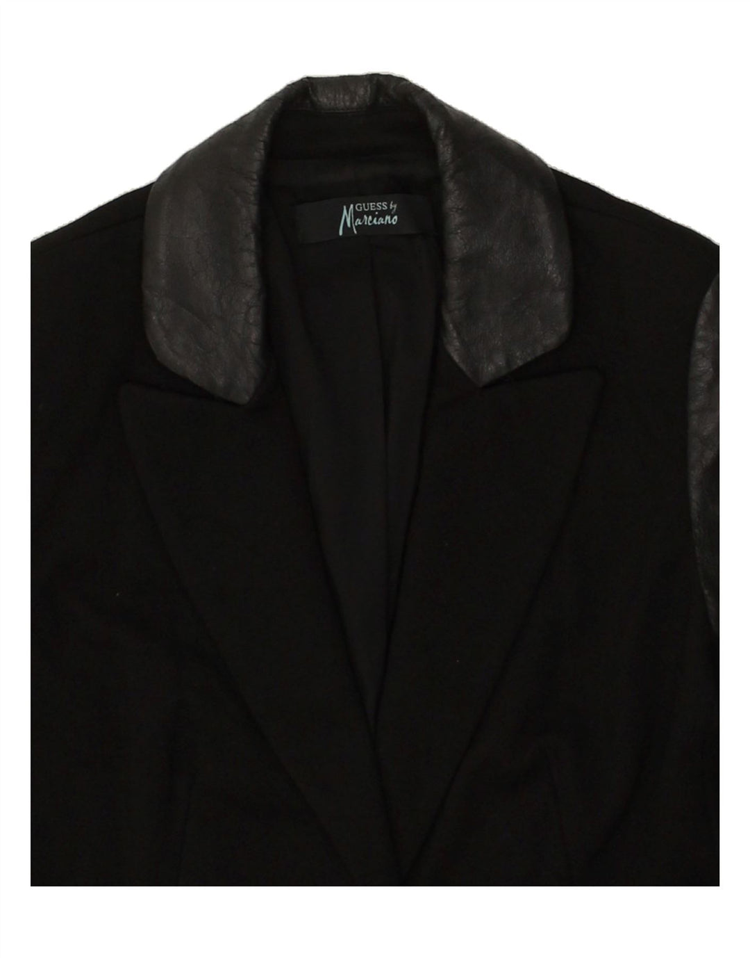 GUESS BY MARCIANO Womens 1 Button Blazer Jacket IT 40 Small Black | Vintage Guess By Marciano | Thrift | Second-Hand Guess By Marciano | Used Clothing | Messina Hembry 
