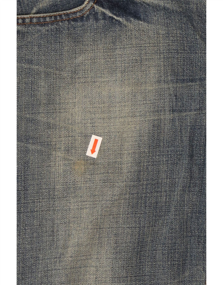 Damskie jeansy slim ROCCOBAROCCO W34 L27 niebieskie