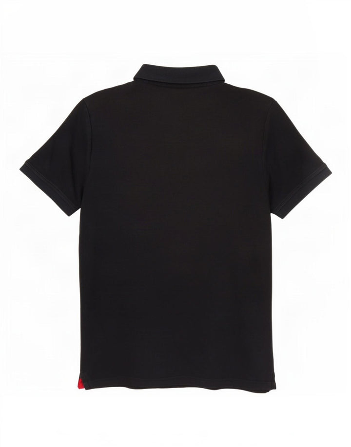 Męska koszulka polo Calvin Klein, średnia, granatowa, bawełniana