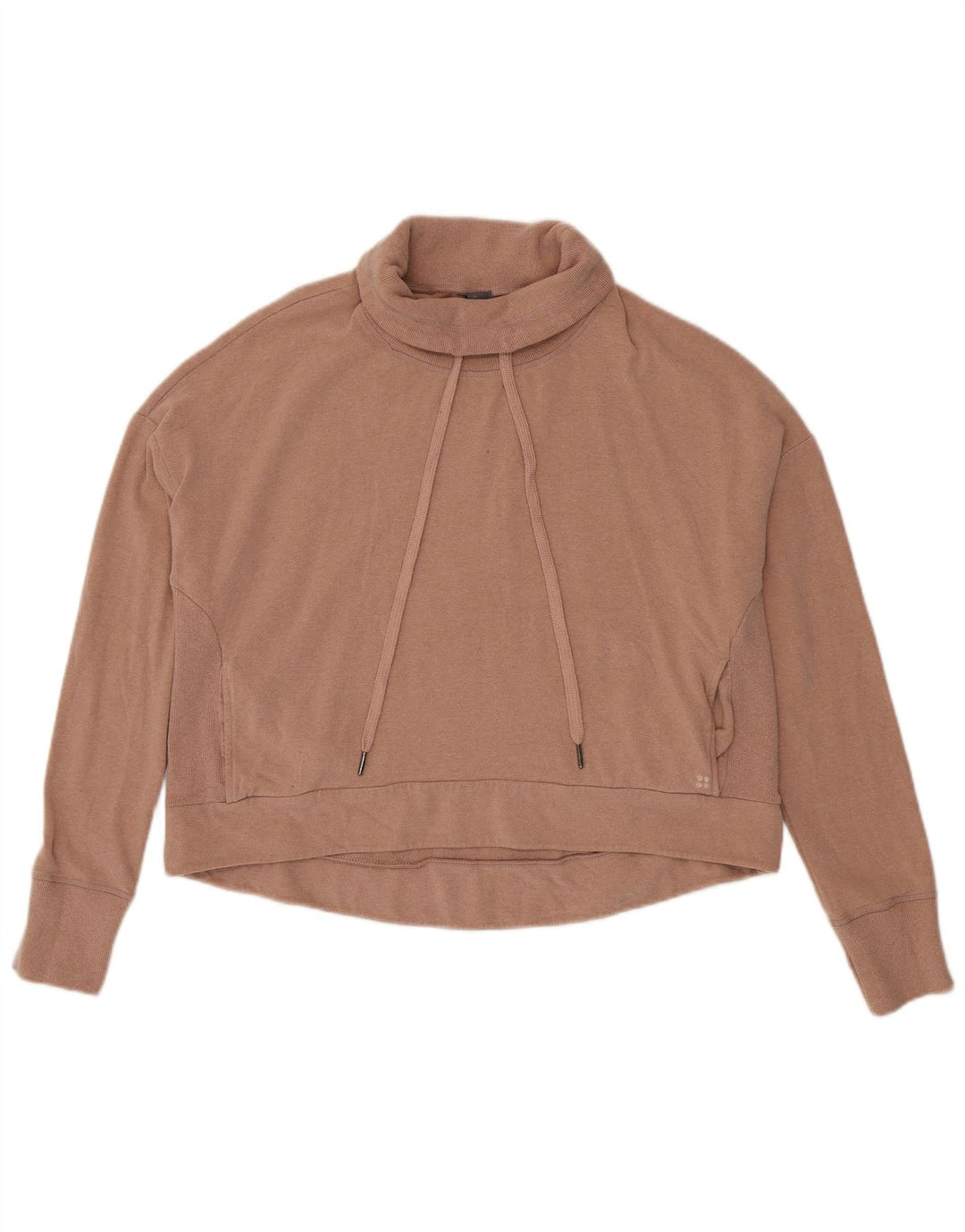 Sweaty Betty Damska bluza oversize z wywijanym dekoltem, UK 14, średni róż