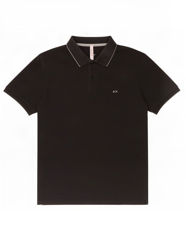 Męska koszulka polo Sun68 XL, czarna