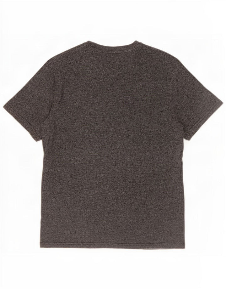 Męski T-shirt Champion z grafiką, duży, szary, nakrapiany