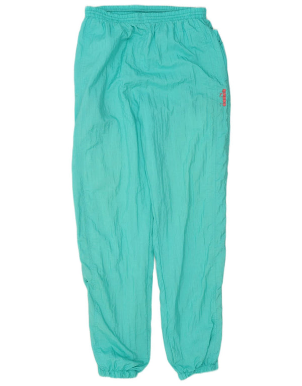 Damskie spodnie dresowe Diadora Joggers UK 14 Średni turkusowy poliamid