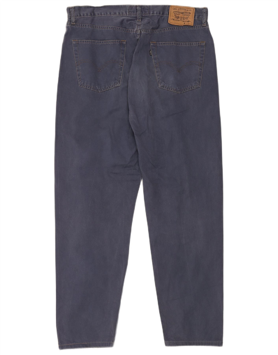 Męskie dżinsy LEVI'S 451 zwężane W38 L30 niebieska bawełna