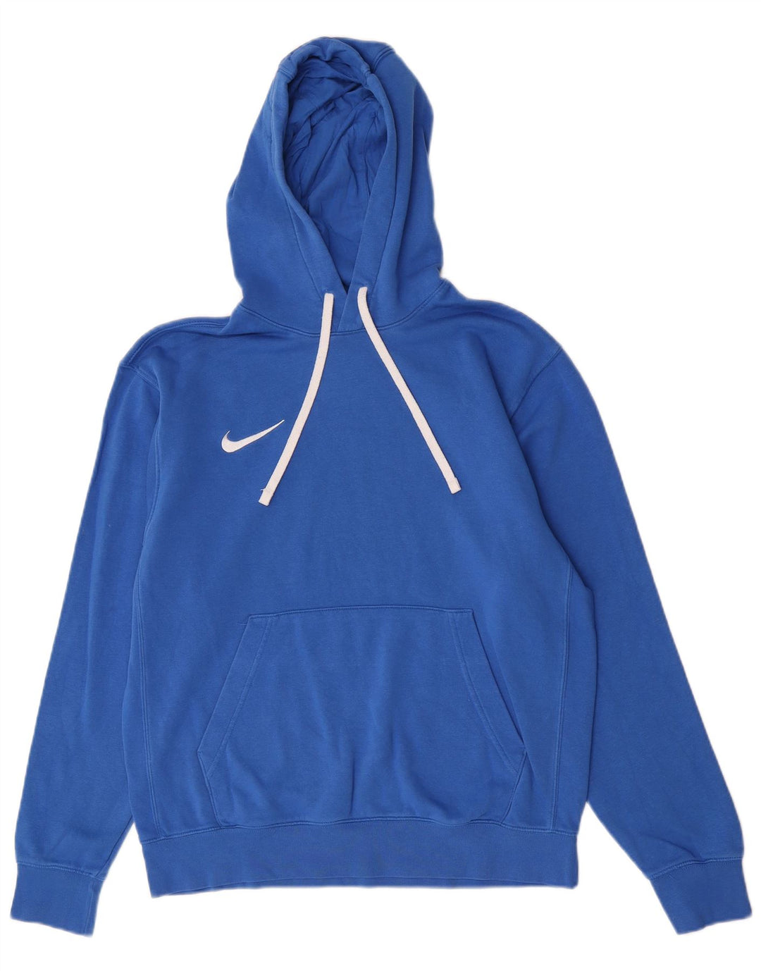 Męska bluza z kapturem Nike, średnia niebieska, bawełniana