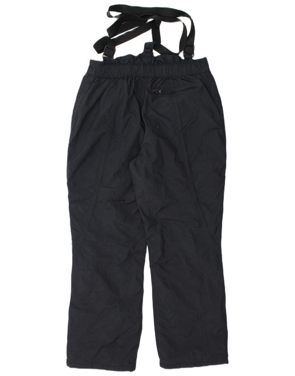 Spodnie narciarskie męskie ogrodniczki Islandia XL, czarny nylon