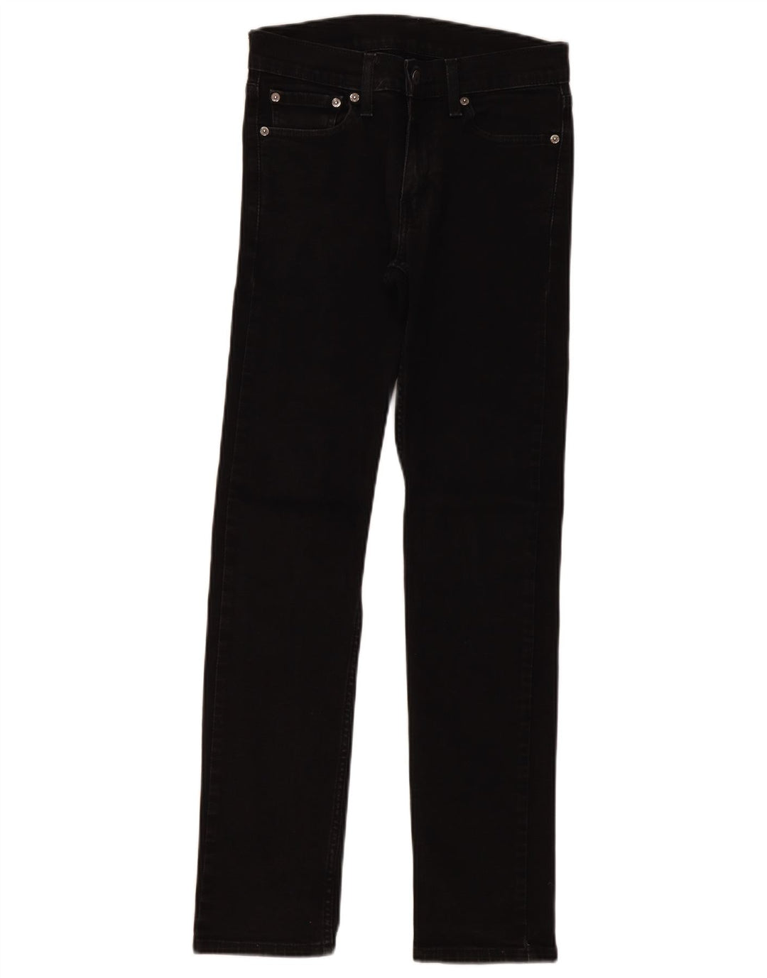 Damskie jeansy Levi's 511 Slim W28 L32 Czarna bawełna