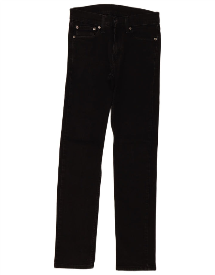 Damskie jeansy Levi's 511 Slim W28 L32 Czarna bawełna