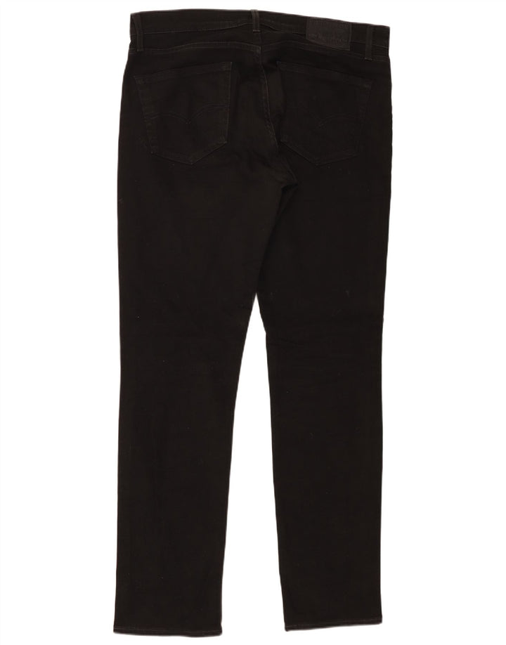 Męskie jeansy Levi's 511 Slim W34 L32 Czarna bawełna