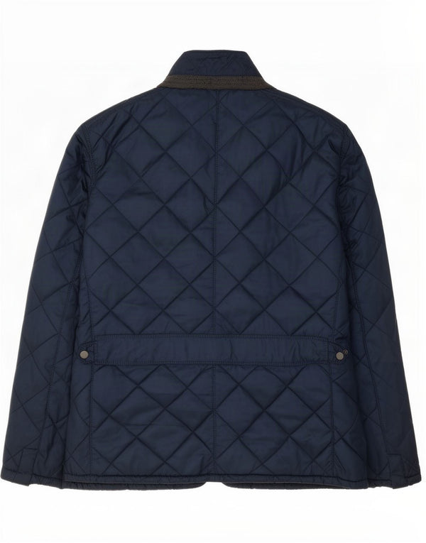 Męska pikowana kurtka Zara UK 44 2XL Granatowy poliester