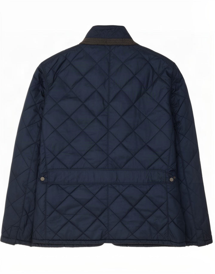 Męska pikowana kurtka Zara UK 44 2XL Granatowy poliester
