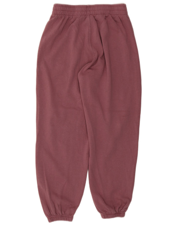 Damskie spodnie dresowe Adidas Joggers UK 12/14 Średni różowy bawełniany