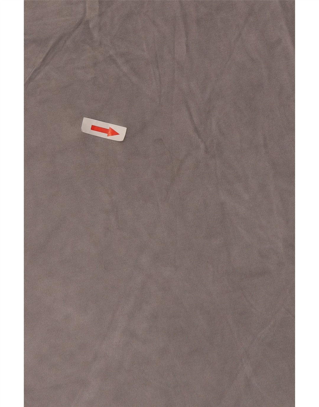 Damski T-shirt Calvin Klein Crop Top UK 14 Średni szary Rayon