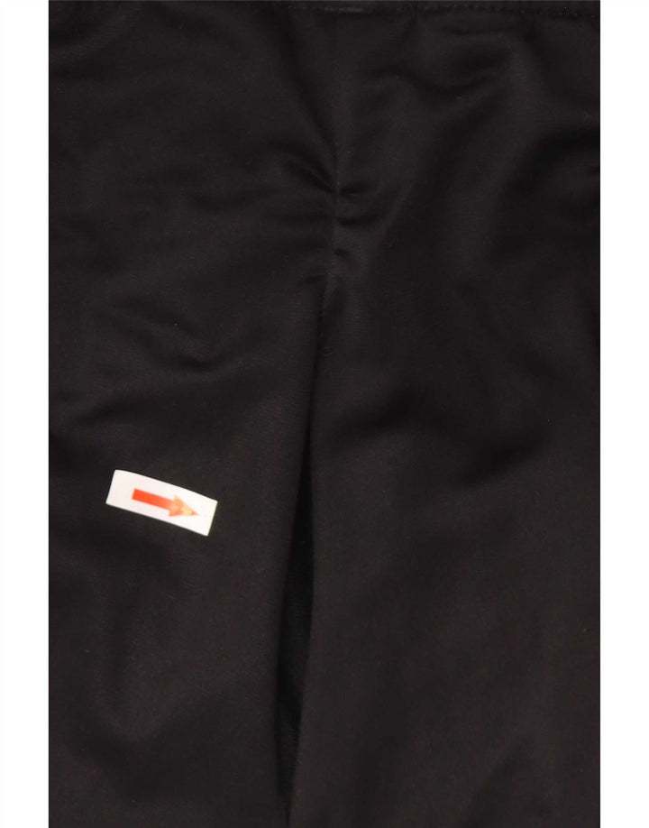 Damskie spodnie dresowe Adidas UK 14, duże, czarne, poliestrowe
