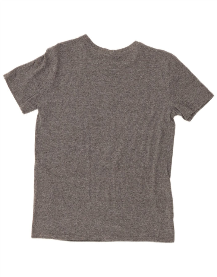 Chłopięcy T-shirt z grafiką PUMA, rozmiar 14-15 lat, duży, szary, bawełniany