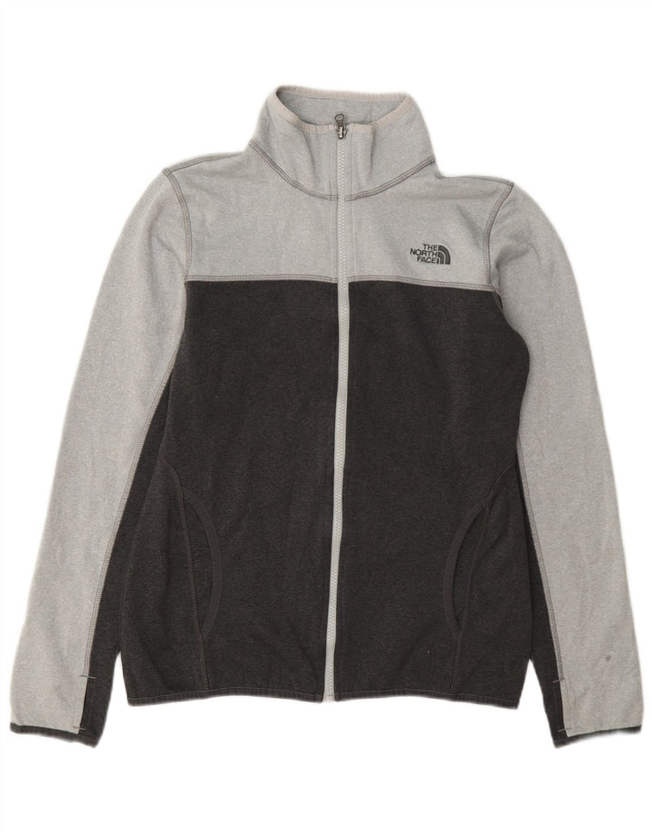 Damska kurtka dresowa The North Face UK 10 w małych szarych blokach kolorów