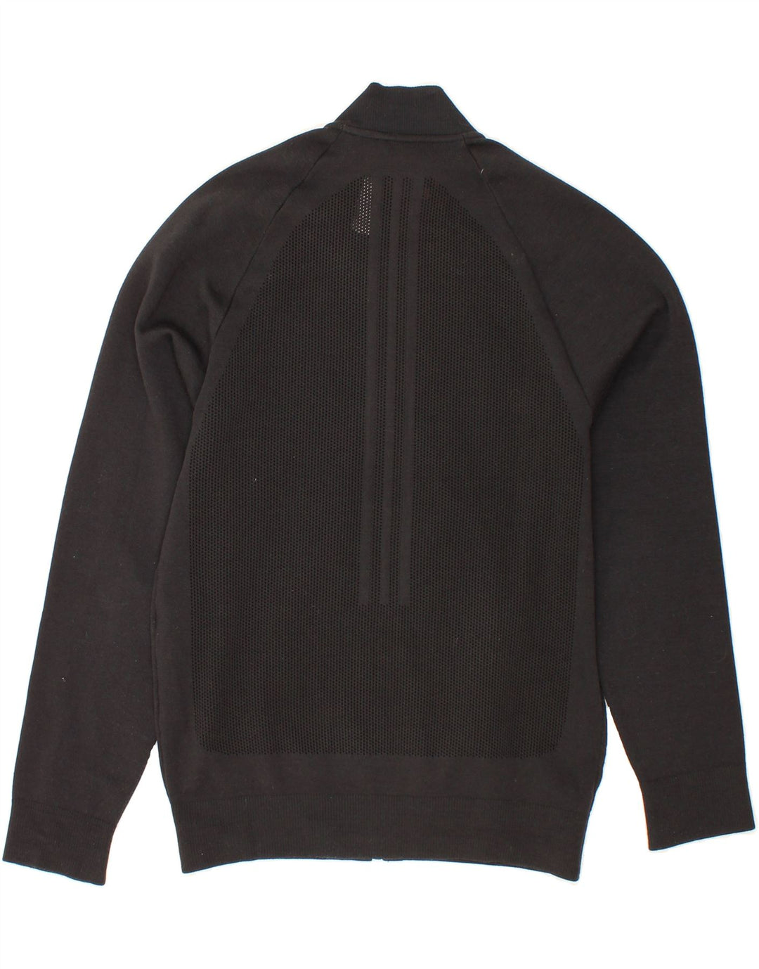 ADIDAS Mens Tracksuit Top Jacket Small Black Polyester Vintage Adidas and Second-Hand Adidas from Messina Hembry 