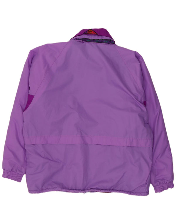 AESSE Mens Hooded Ski Jacket UK 42 XL Purple