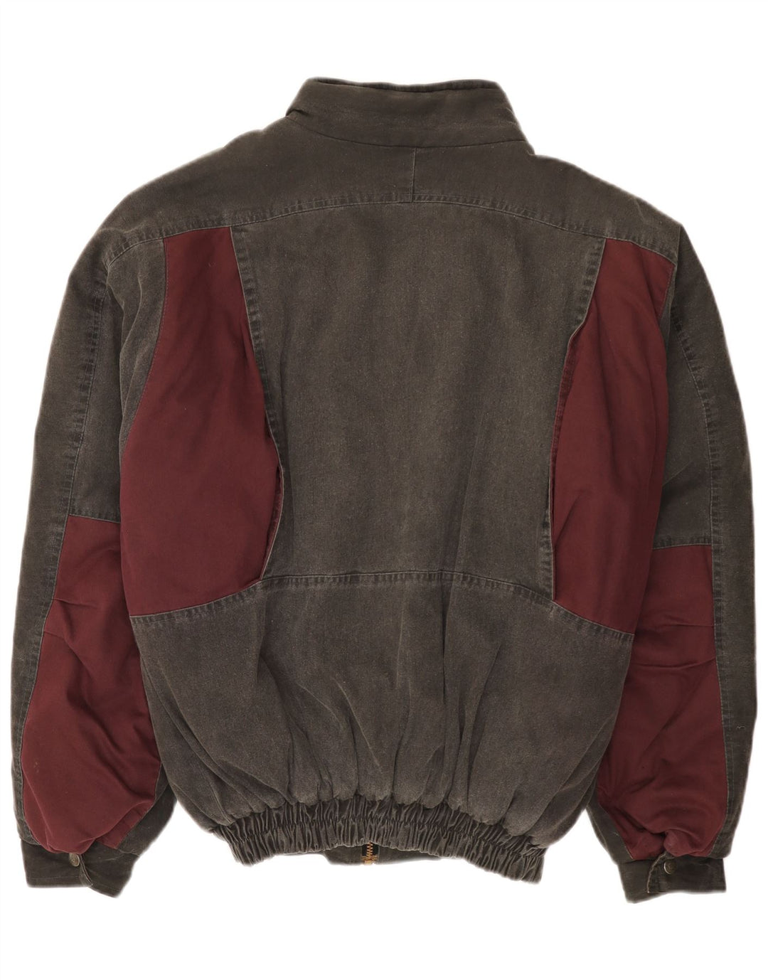 Męska ocieplana kurtka bomberka Whisper UK 40, duża, zielona, z blokami kolorów