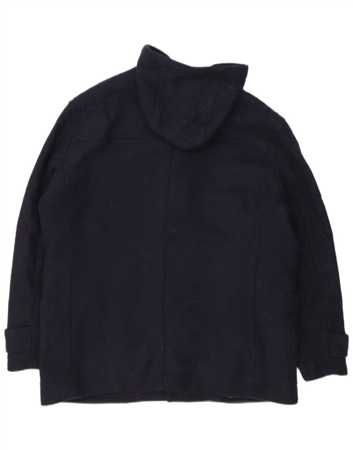 Męska kurtka z kapturem Zara UK 42 XL granatowa