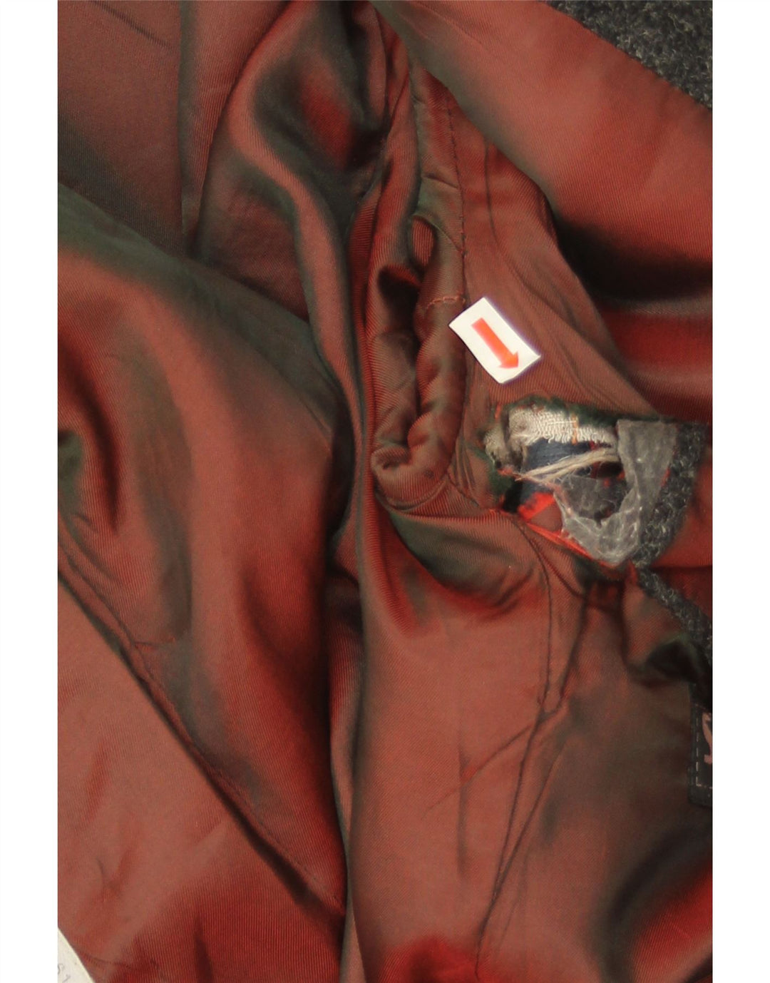 Męska marynarka Scirocco Harris Tweed zapinana na 2 guziki UK 40 w dużą szarą kratkę