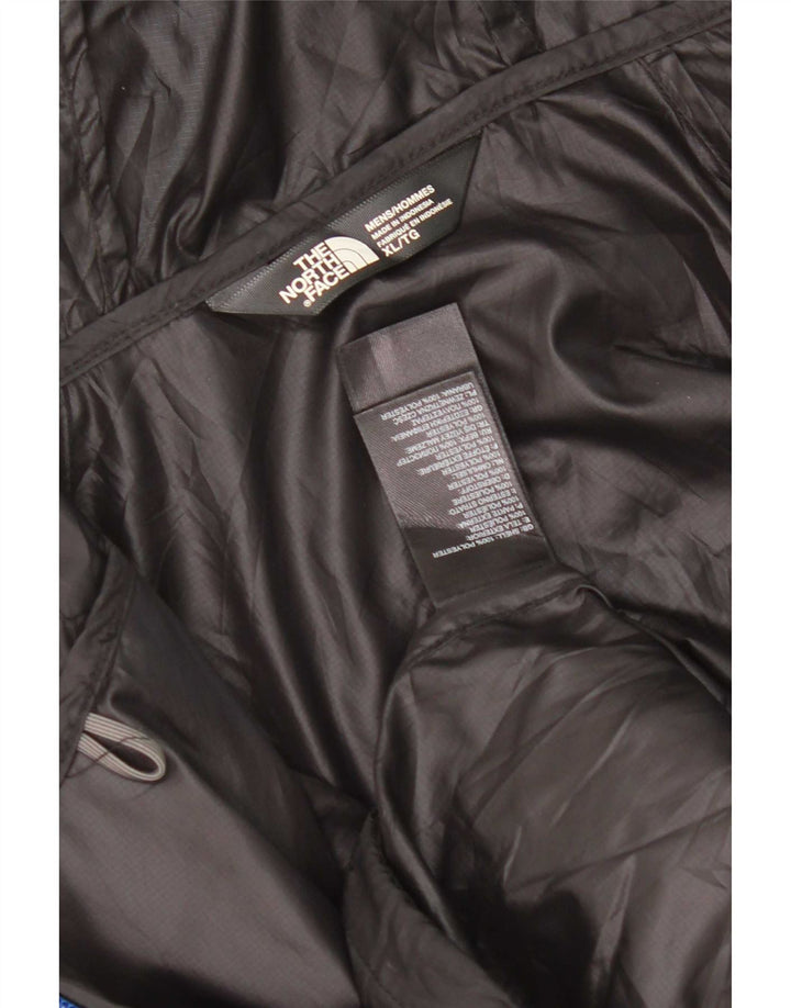 Męska kurtka przeciwdeszczowa z kapturem The North Face UK 42 XL, czarny poliester
