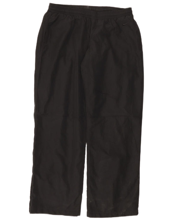 Damskie spodnie dresowe NIKE UK 14, duże, czarne, poliestrowe
