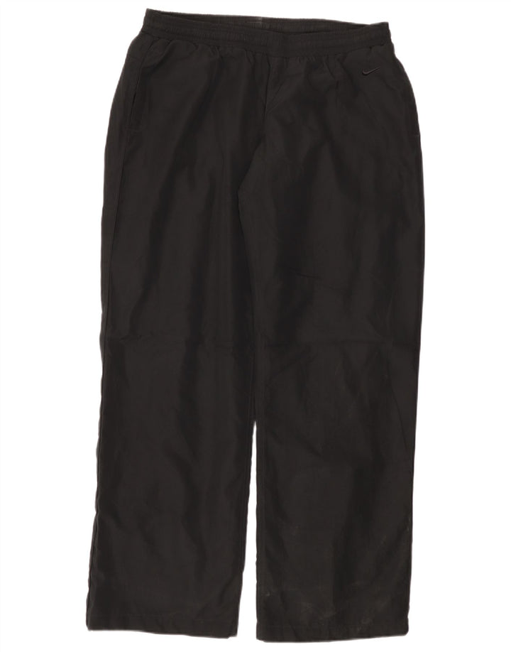 Damskie spodnie dresowe NIKE UK 14, duże, czarne, poliestrowe