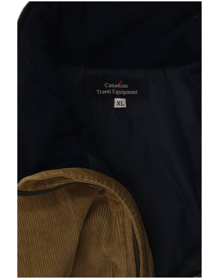 Kanadyjska męska kurtka sztruksowa UK 42 XL Khaki