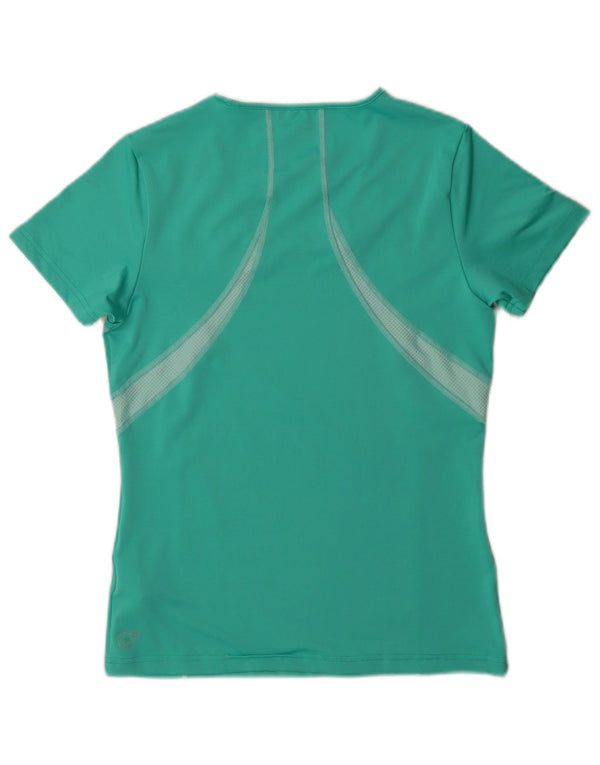 T-shirt damski Puma Top UK 12, poliester w kolorze średniej zieleni