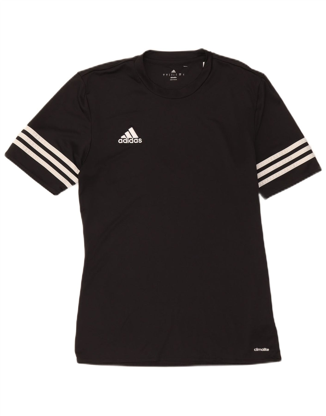Adidas Męska koszulka Climalite Top, mała, czarna, z poliestru