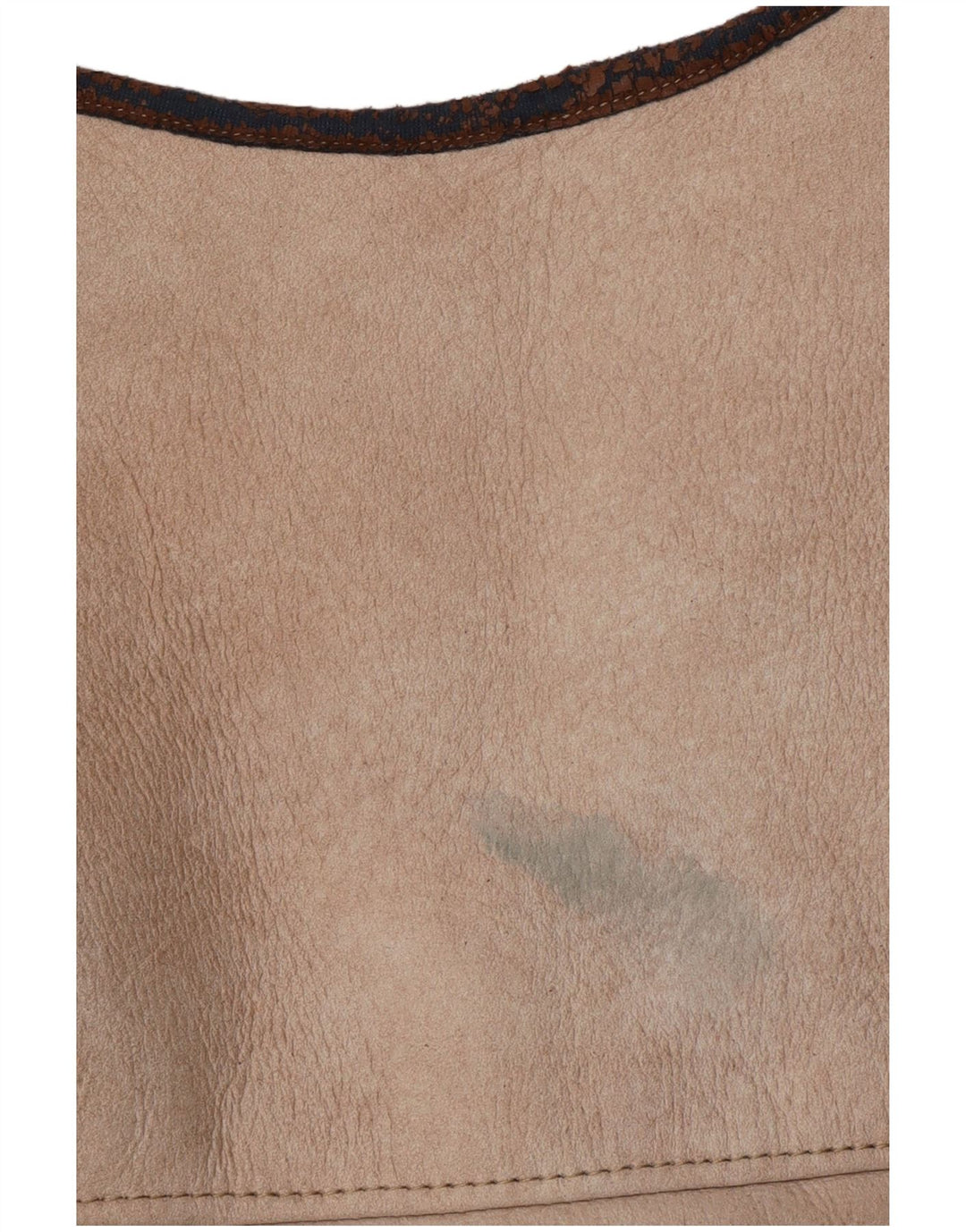 Damska kamizelka Sherpa VINTAGE UK 14 w kolorze średniego beżu