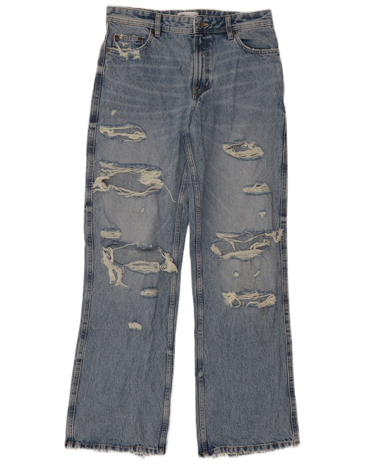 Damskie dżinsy Zara Bootcut EU 36 XS W26 L32 Niebieskie