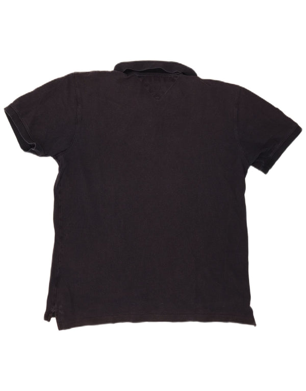 Męska koszulka polo Slim Fit Tommy Hilfiger XL, granatowa, bawełniana