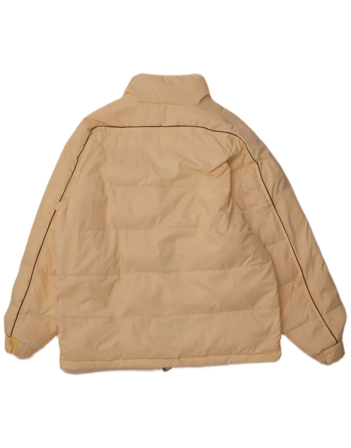 Męska ocieplana kurtka FILA UK 40, duża, żółta, poliester