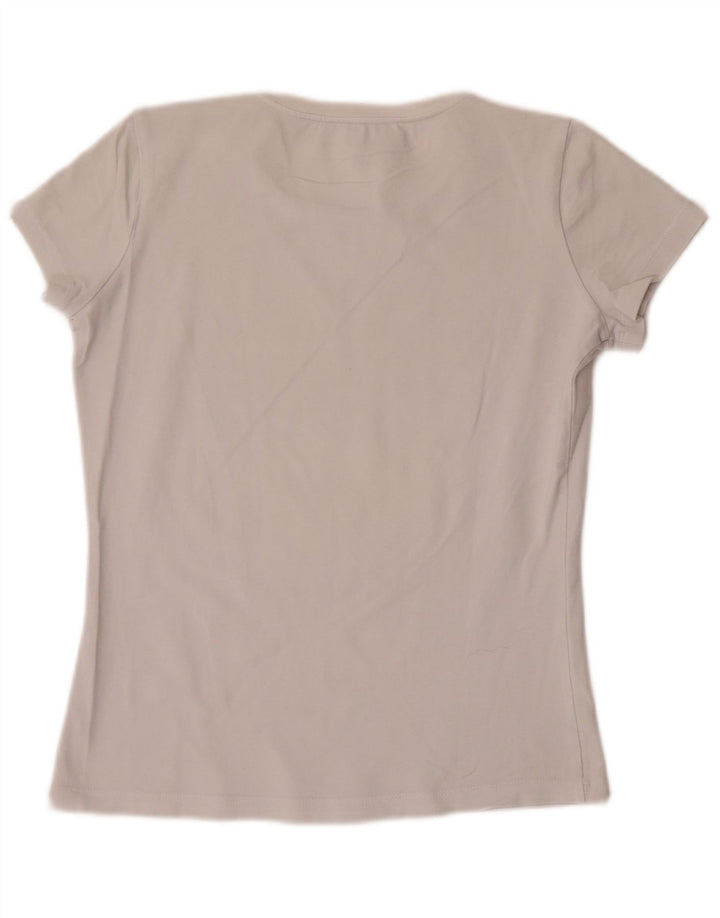 Damska koszulka graficzna Calvin Klein Jeans Top UK 12 Medium White