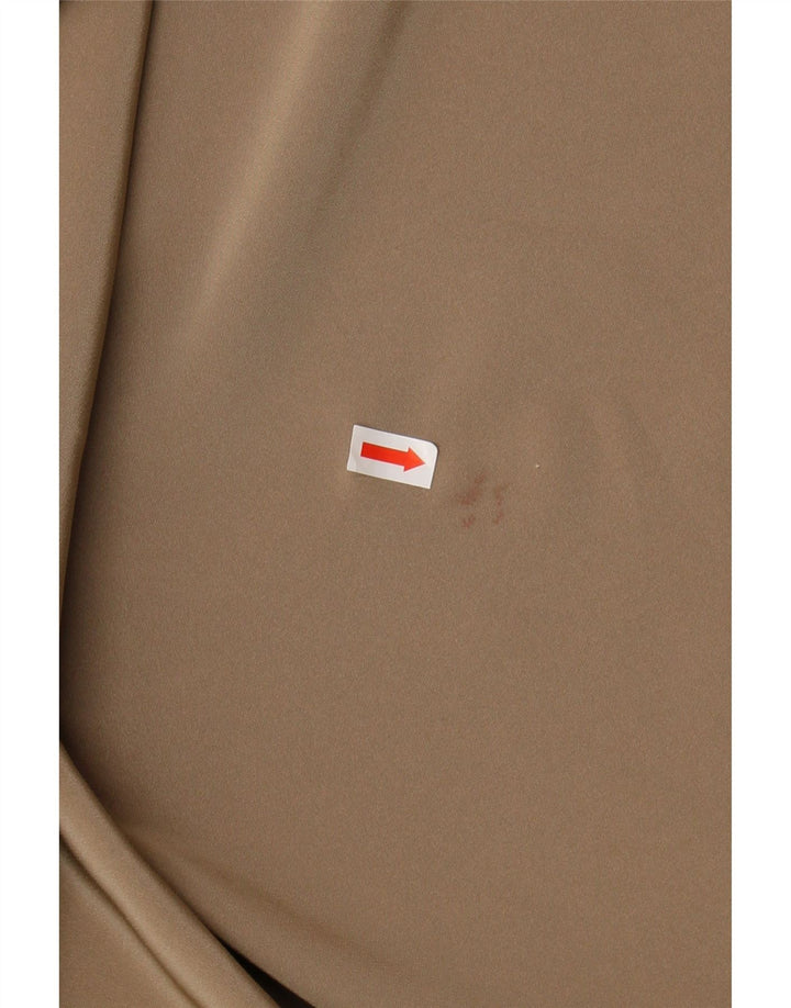 Damska sukienka maxi z długim rękawem WALLIS US 8 w kolorze średniego beżu