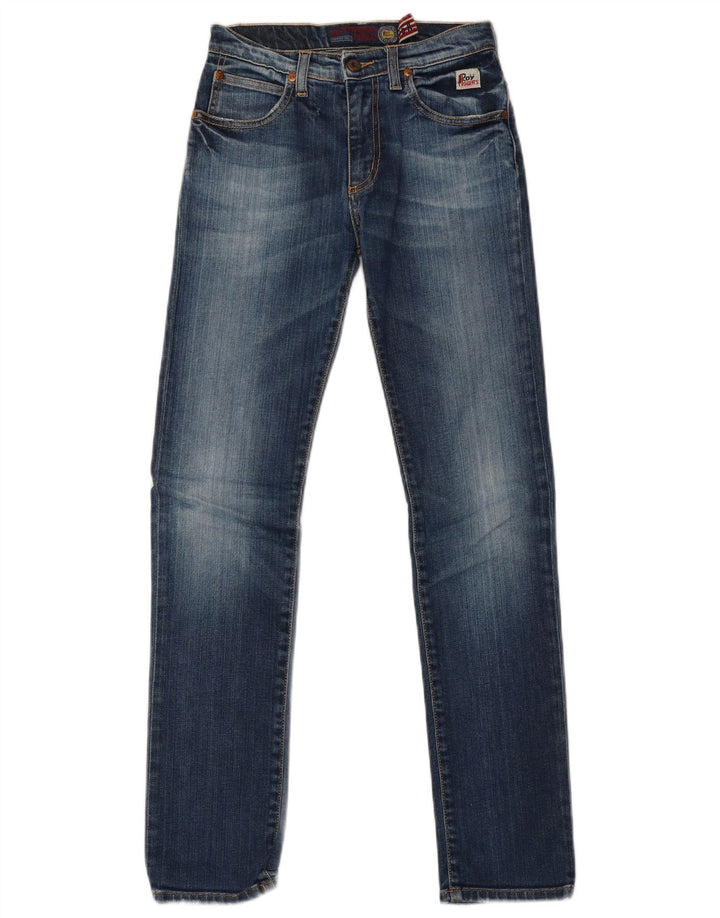 Dżinsy damskie Roy Rogers UK 12 Medium W26 L30 Niebieskie bawełniane