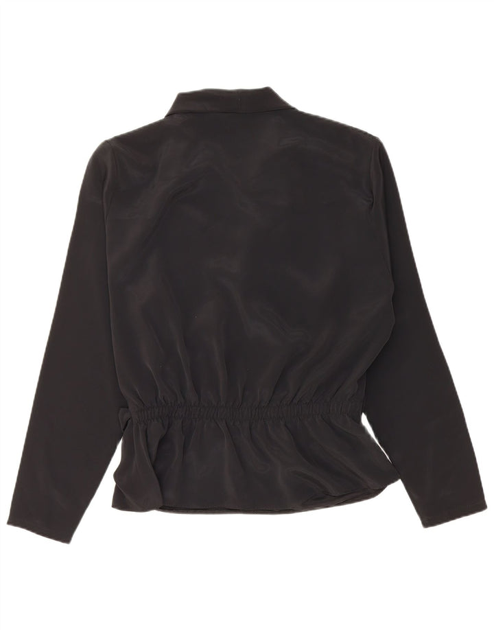 Damska bluzka z długim rękawem LOLA UK 12 Medium Black