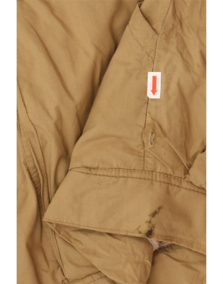 Vintage męska kurtka wojskowa IT 50 duża brązowa