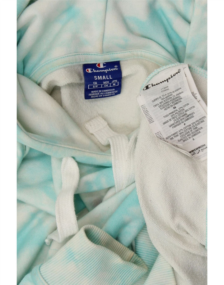 Damski sweter oversize CHAMPION UK 10 Small Blue Tie Dye Cotton