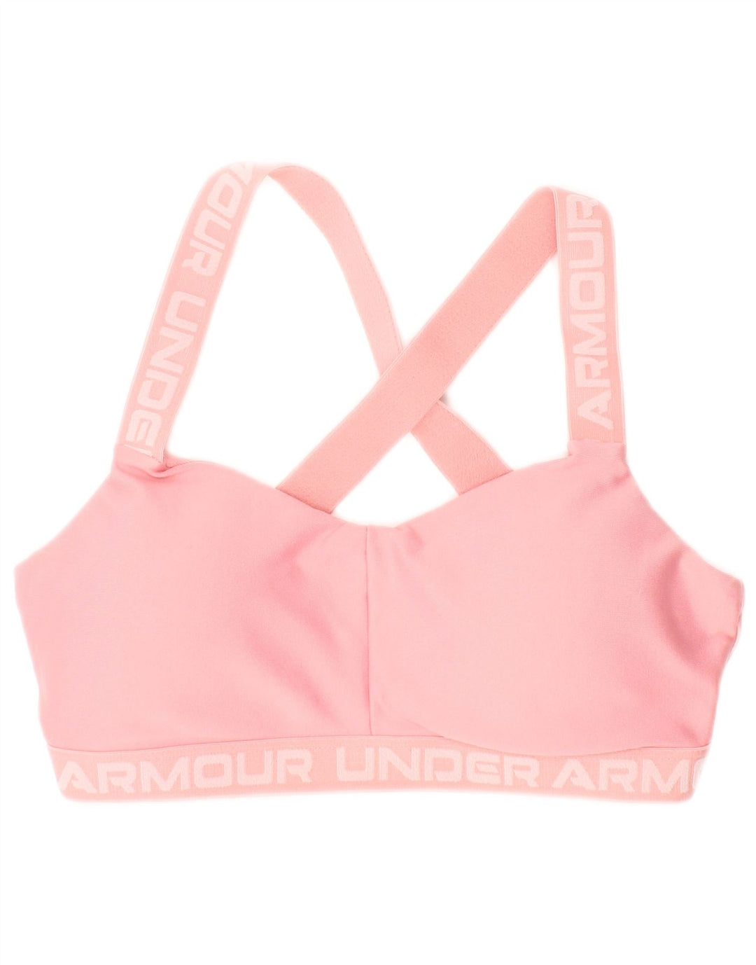 Damski top graficzny Under Armour, mały/średni, różowy, sportowy z blokami kolorów