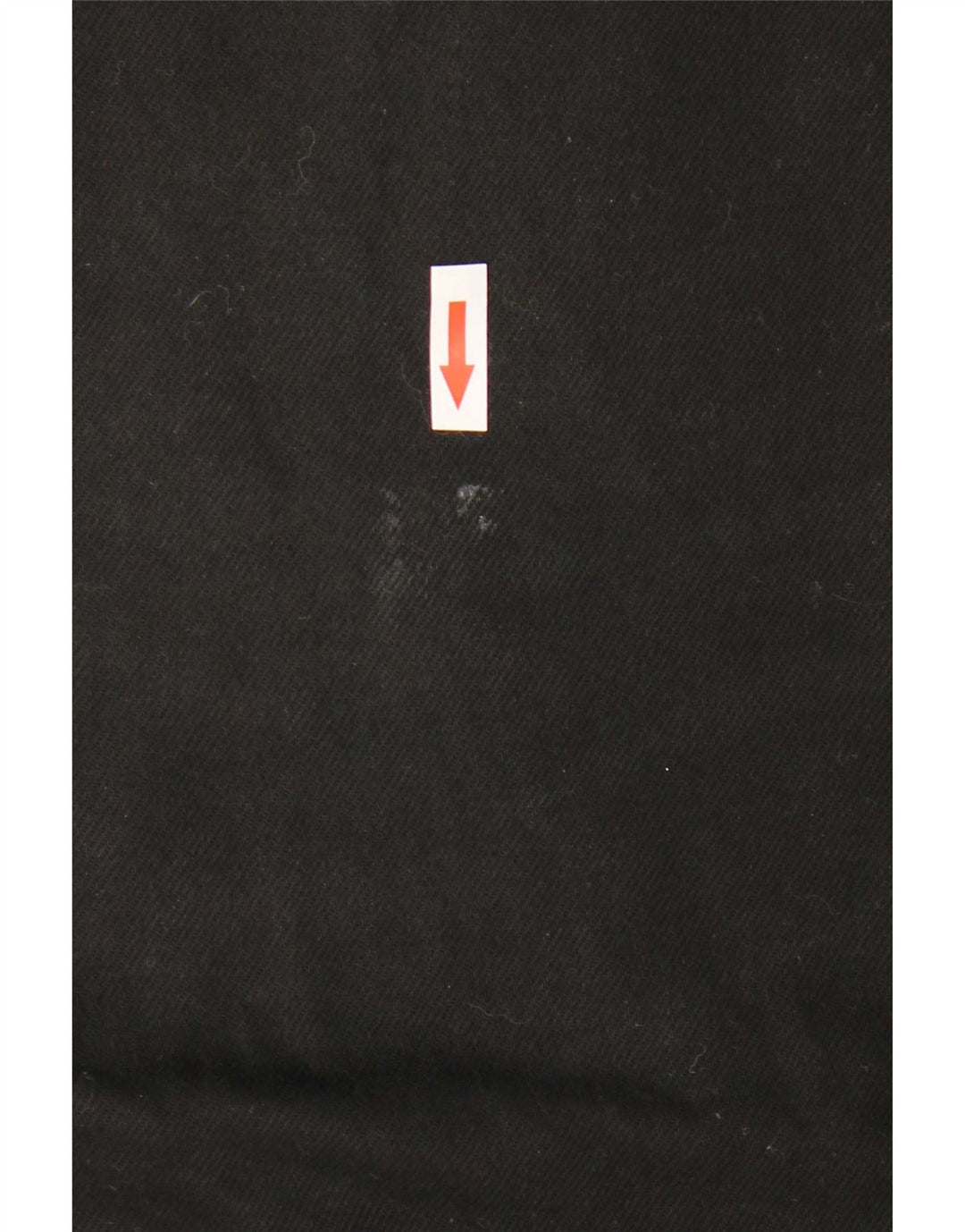 Męskie dżinsy Levi's 751 Straight W34 L32 Czarna bawełna