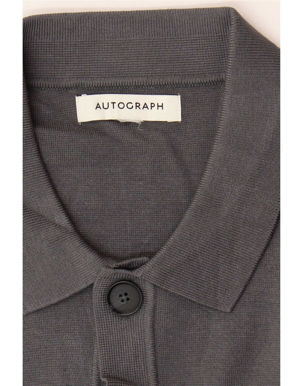 Koszula męska z autografem XL, szara