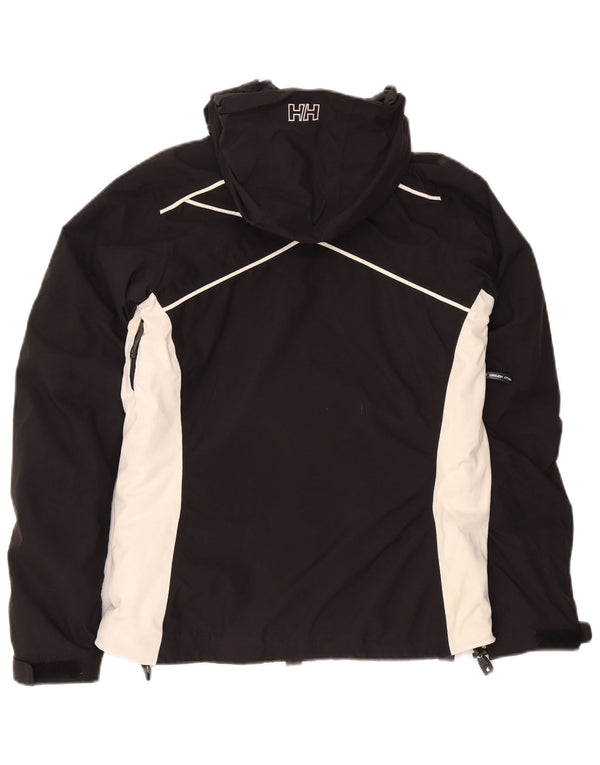 Damska kurtka przeciwdeszczowa Helly Hansen Graphic UK 10 Small Black Colorblock