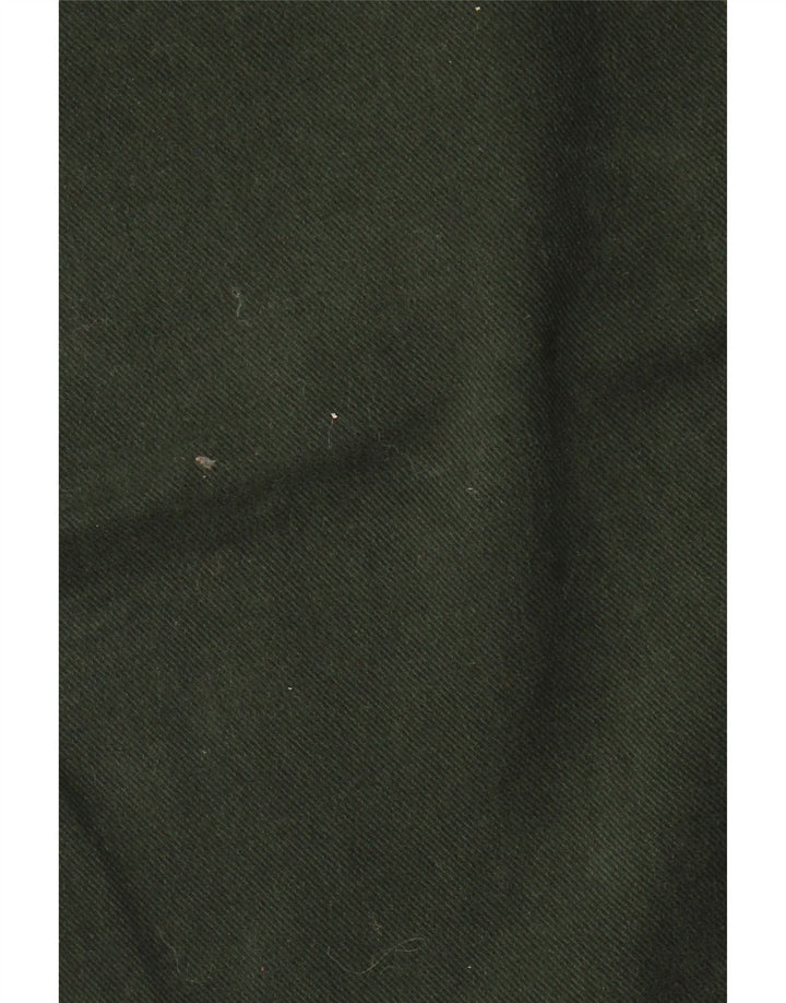 VINTAGE Damskie jeansy slim z wysokim stanem EU 36 Small W28 L31 Zielona bawełna