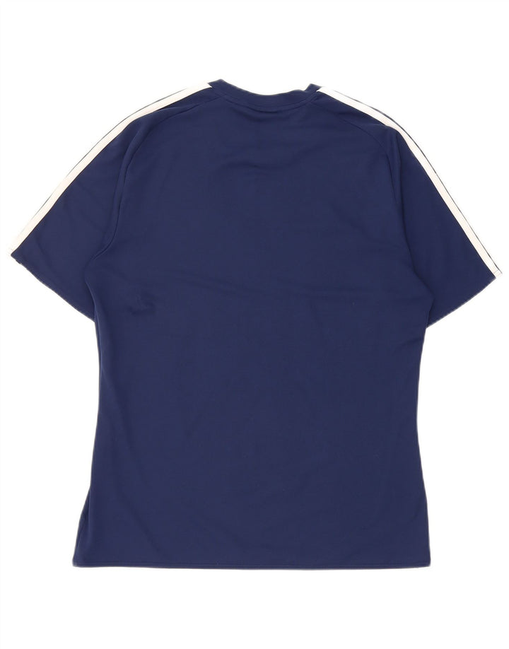 Adidas Męska koszulka Climalite Top, mała, granatowa, z poliestru