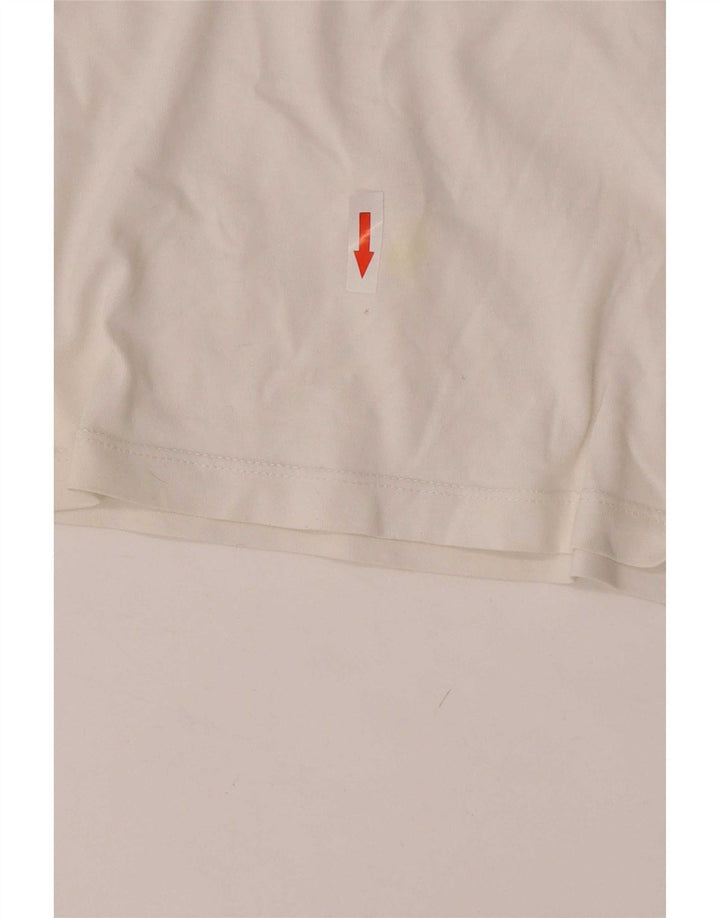 Męski T-shirt z grafiką Levi's Top XS, biała bawełna